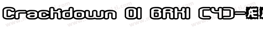 Crackdown O1 BRK1 (4)字体转换